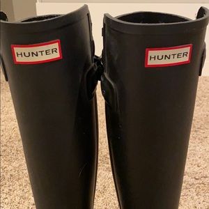 Hunter rain boots